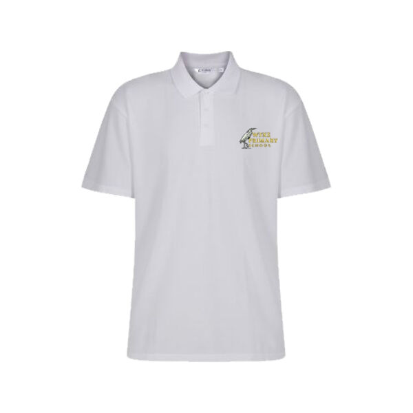 Wyke Primary White Polo Shirt Thumbnail